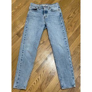 Levi's Light Wash Wedgie Denim Jeans, Button Fly, Women's Size 25